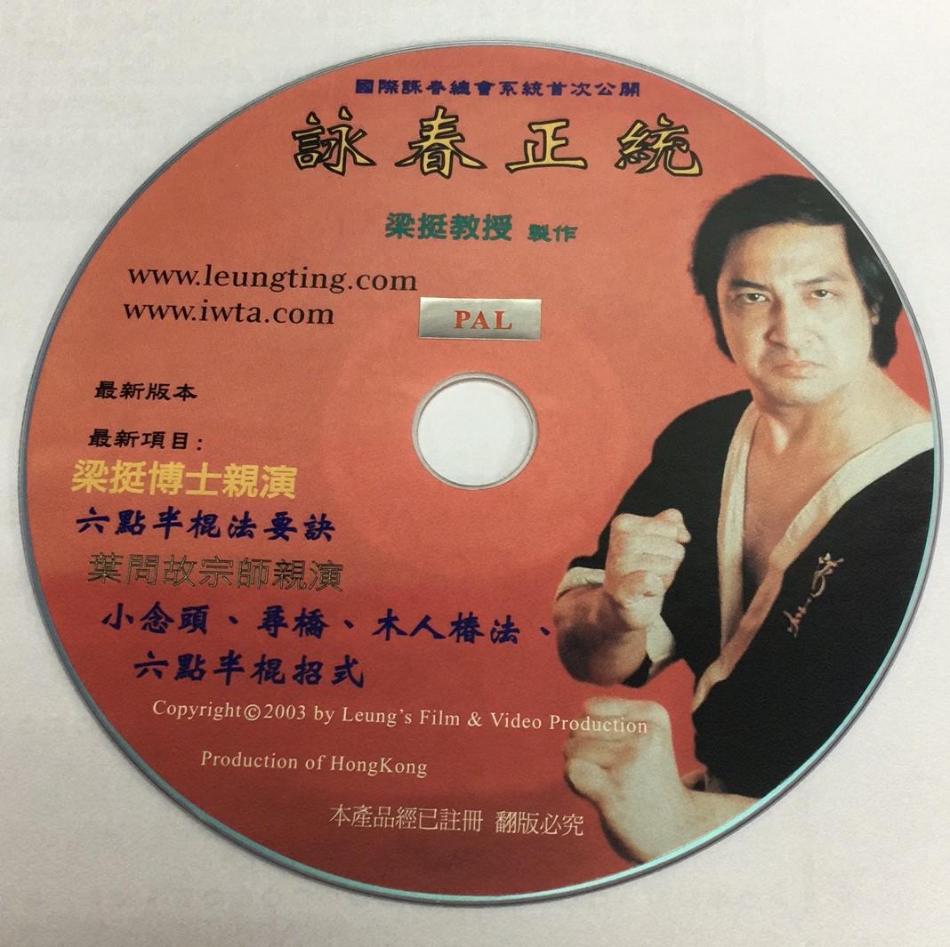 詠春正統 DVD PAL 粵語旁白