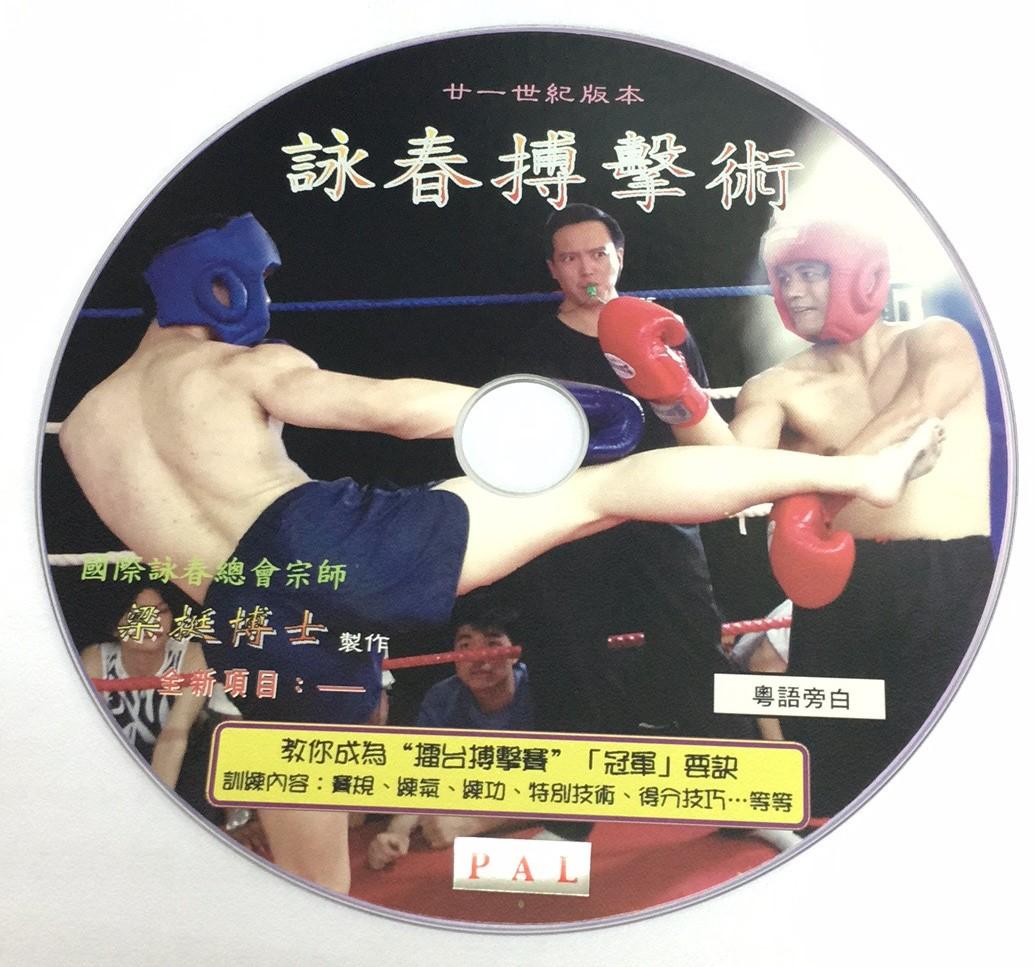 詠春搏擊術 DVD PAL 粵語旁白