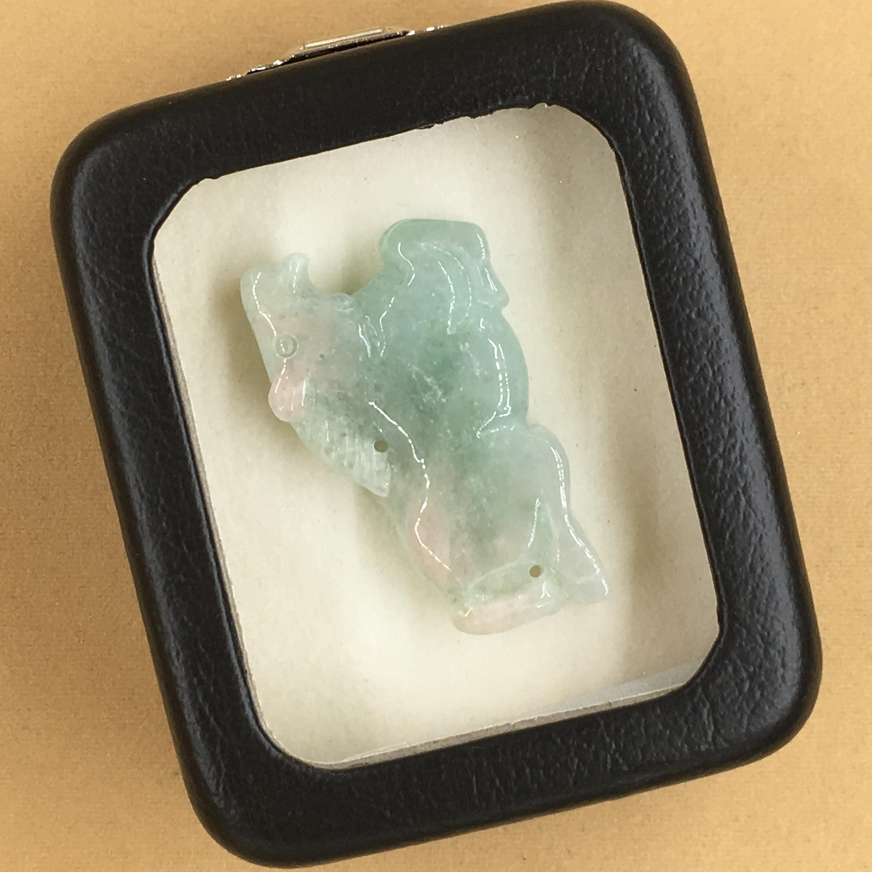 J07-開運玉馬吊墜