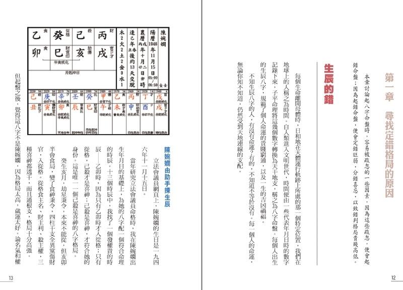 點算八字格局