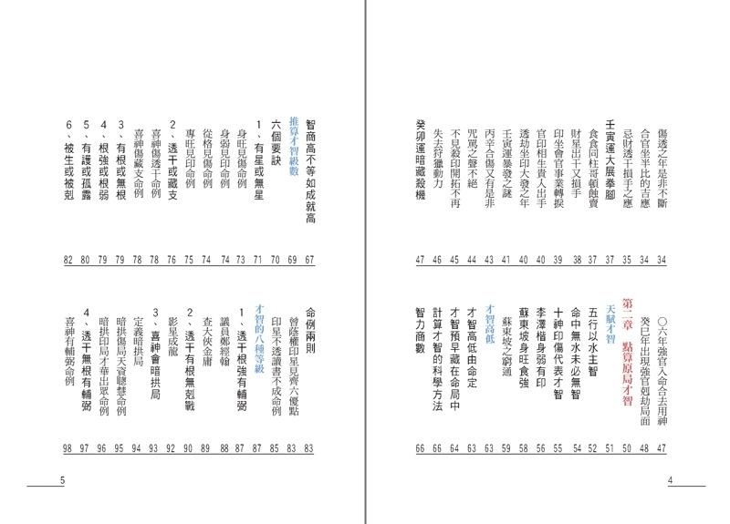 點算八字窮通