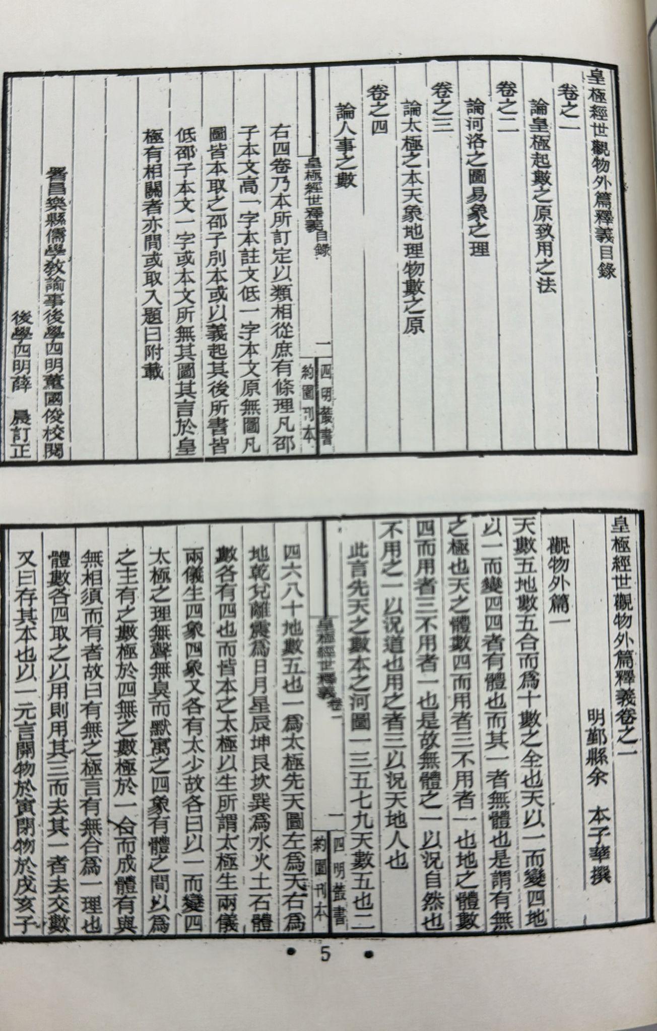 皇極經世釋義